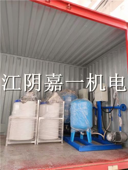 上海客戶預定的定壓補水裝置及全自動加藥裝置發(fā)貨啦！